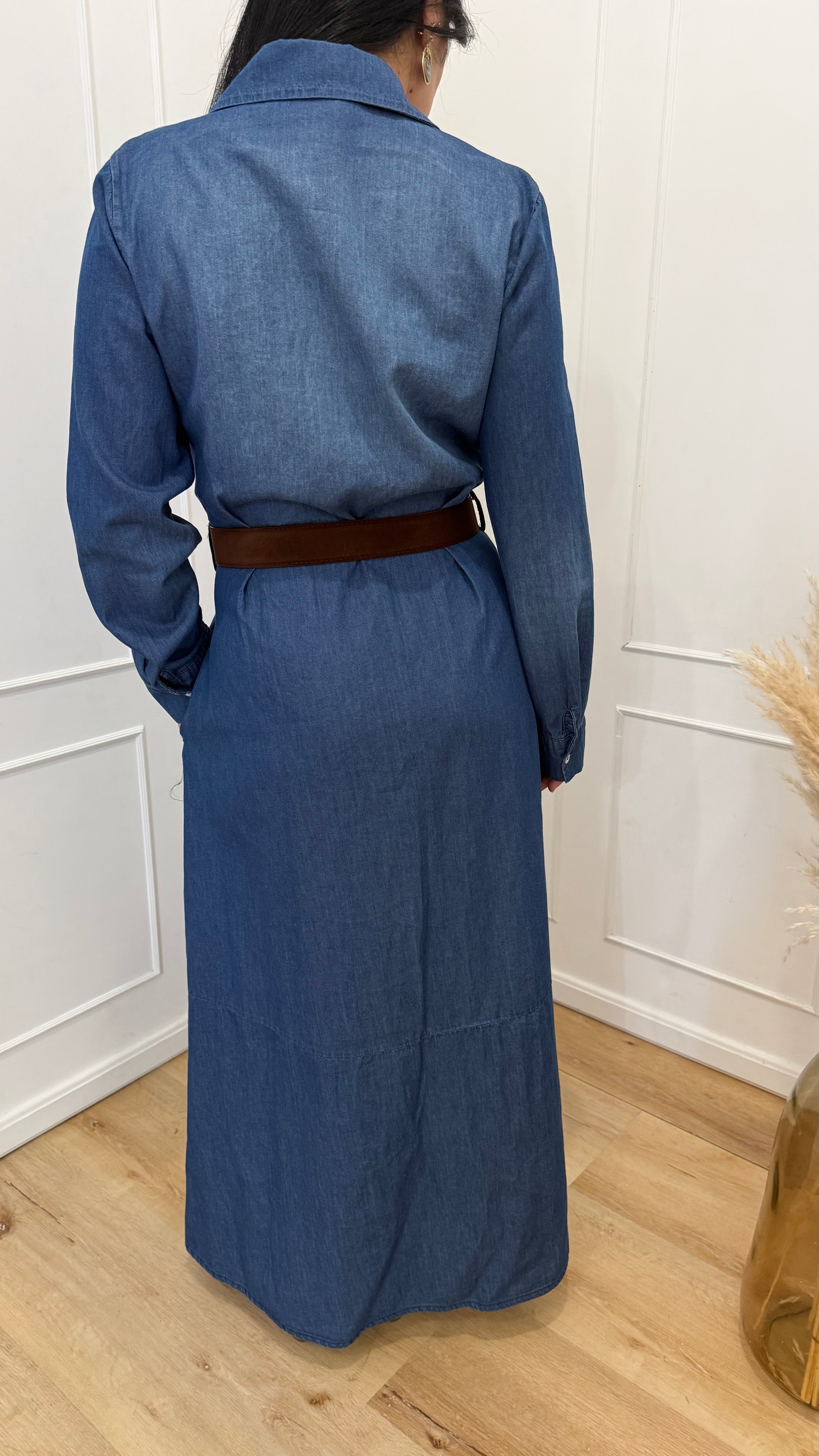 Abito denim lungo Vicolo