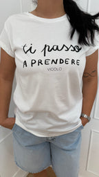 T shirt ti passo a prendere vicolo