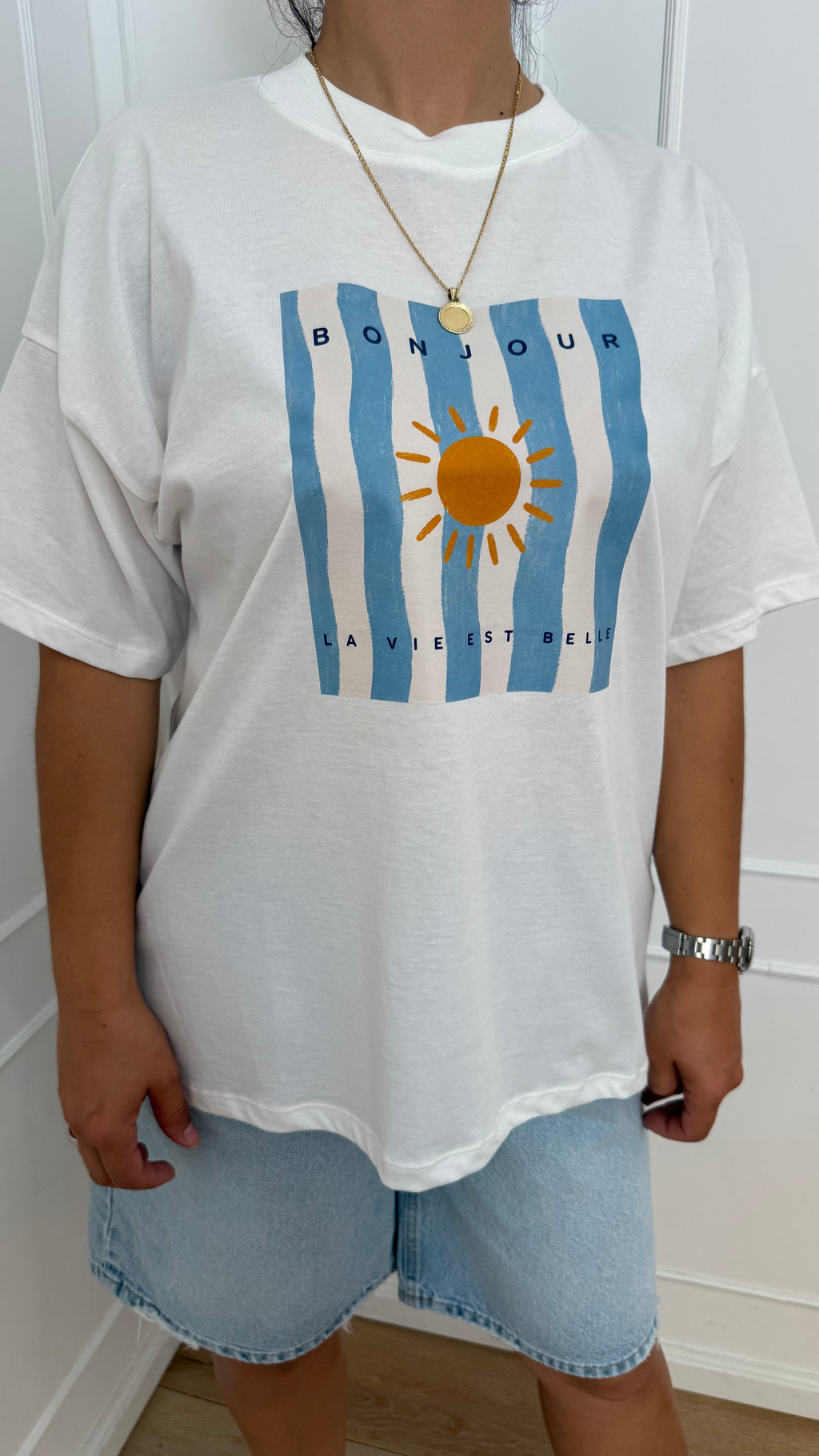 T shirt Bonjour vicolo