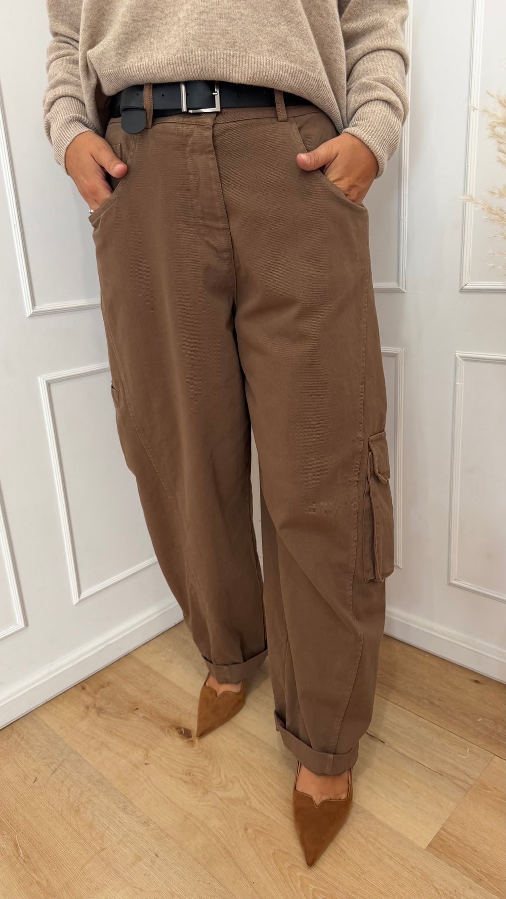 Pantalone ovetto tasconato sigaro susymix