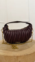 CROISSANT BAG BORDEAUX VICOLO