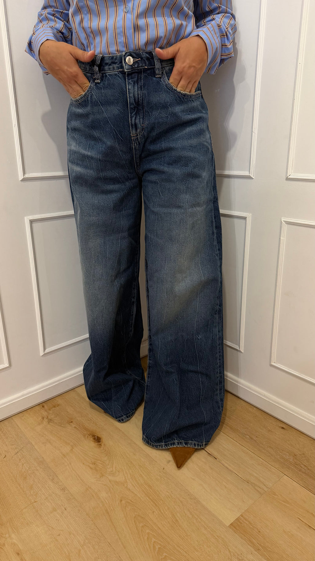 Jeans Kendall blu denim vintage Icon Denim
