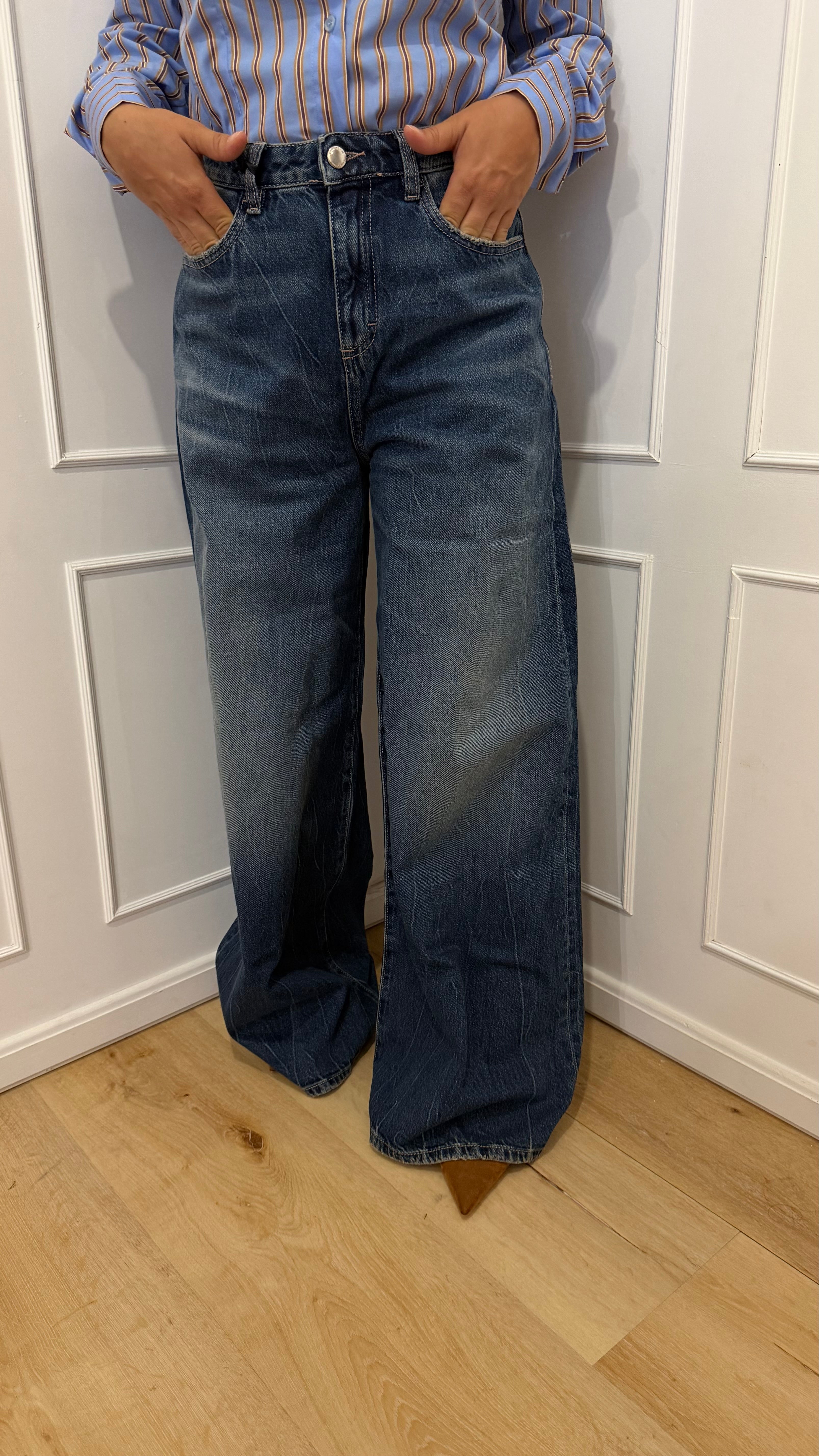 Jeans Kendall blu denim vintage Icon Denim