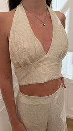 Crop top foliage COTAZUR