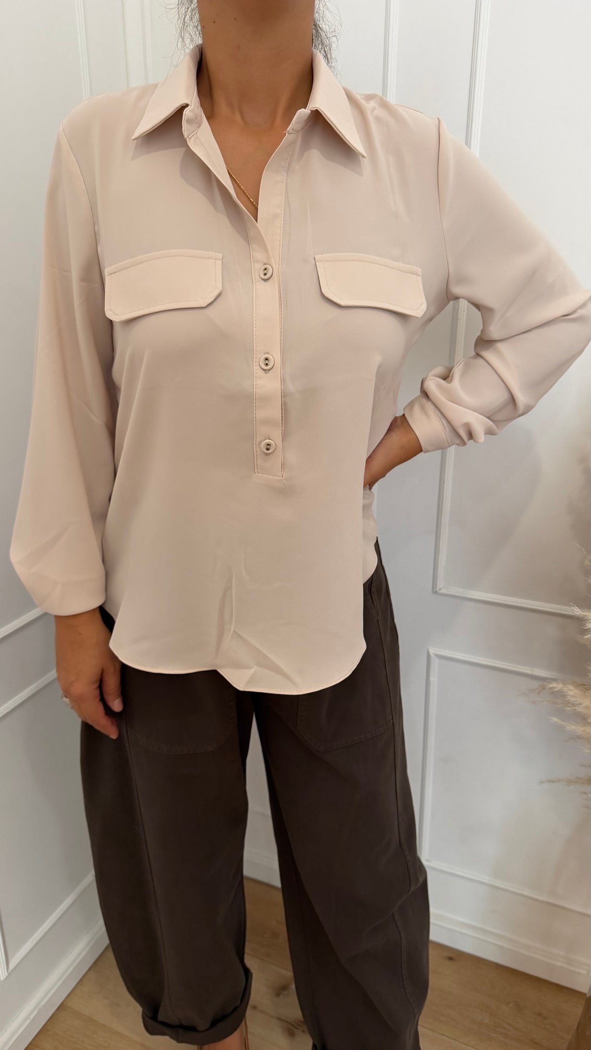 Camicia serafino cipria susymix