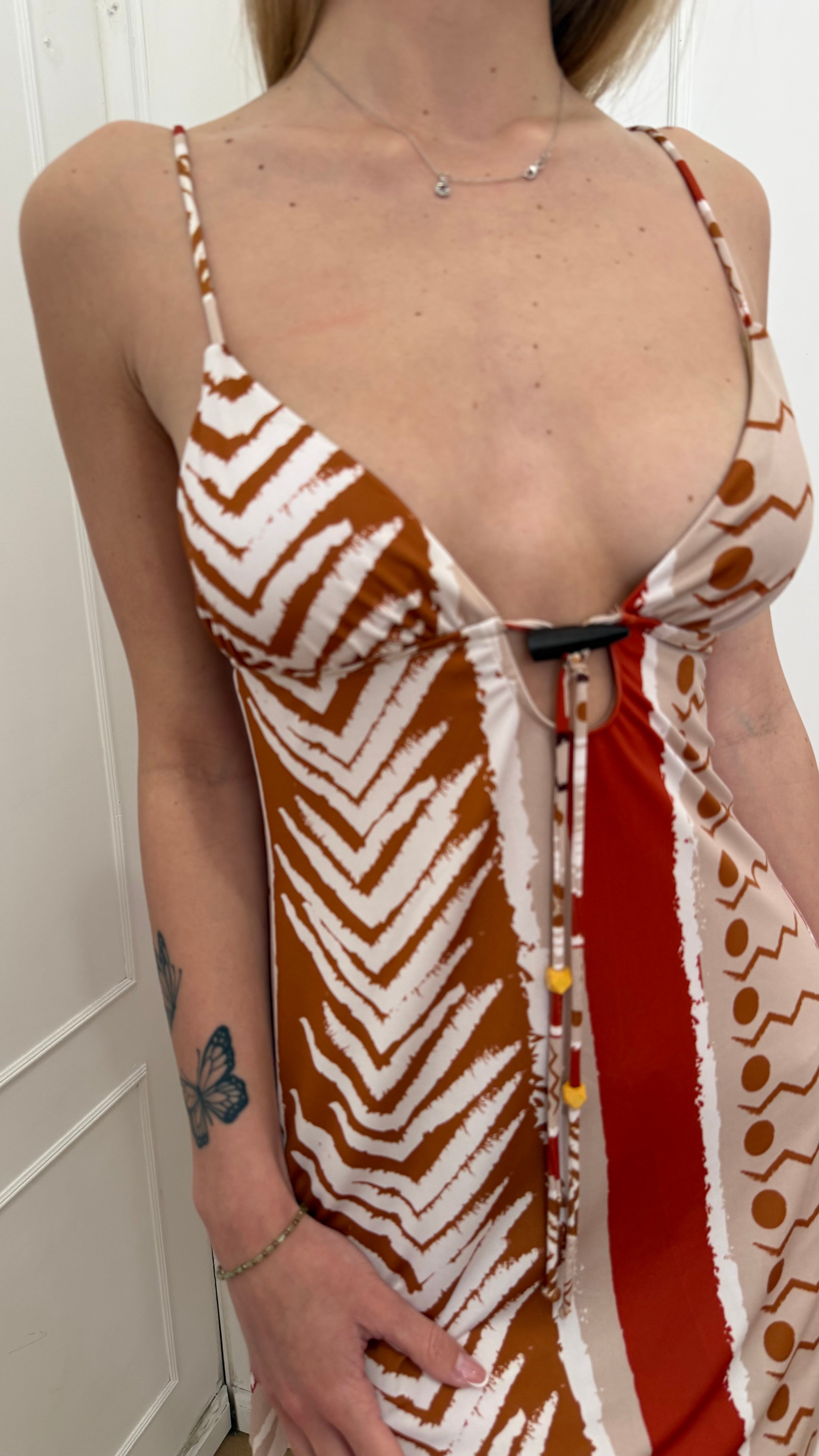 Vestito corto triangolo me fui