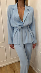 Tailleur azzurro Susy mix