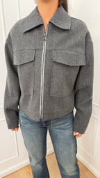 Giubbotto grigio c/tasche Susy MIX