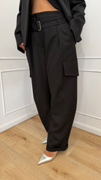 PANTALONE BALLOON  TASCONI NERO HAVEONE
