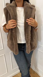 Pelliccina corta teddy Haveone