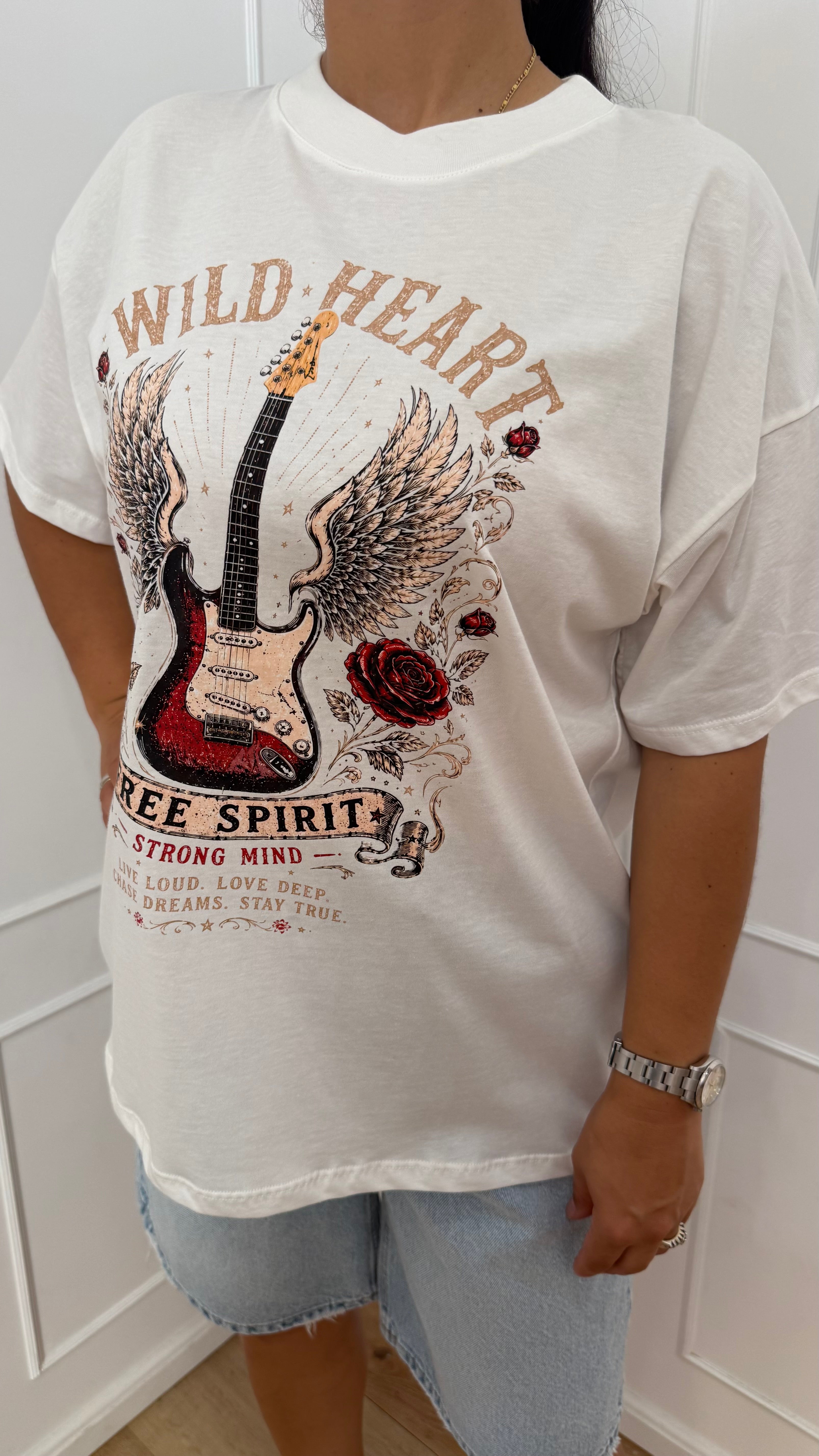 T shirt wild heart vicolo