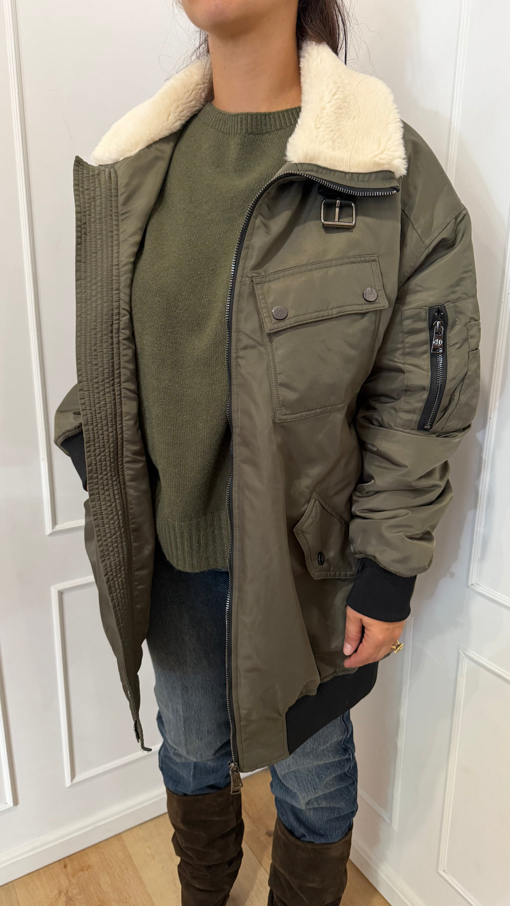 Bomber lungo militare Haveone