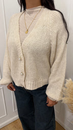 CARDIGAN BOTTONI GIOIELLO CALCE HAVEONE