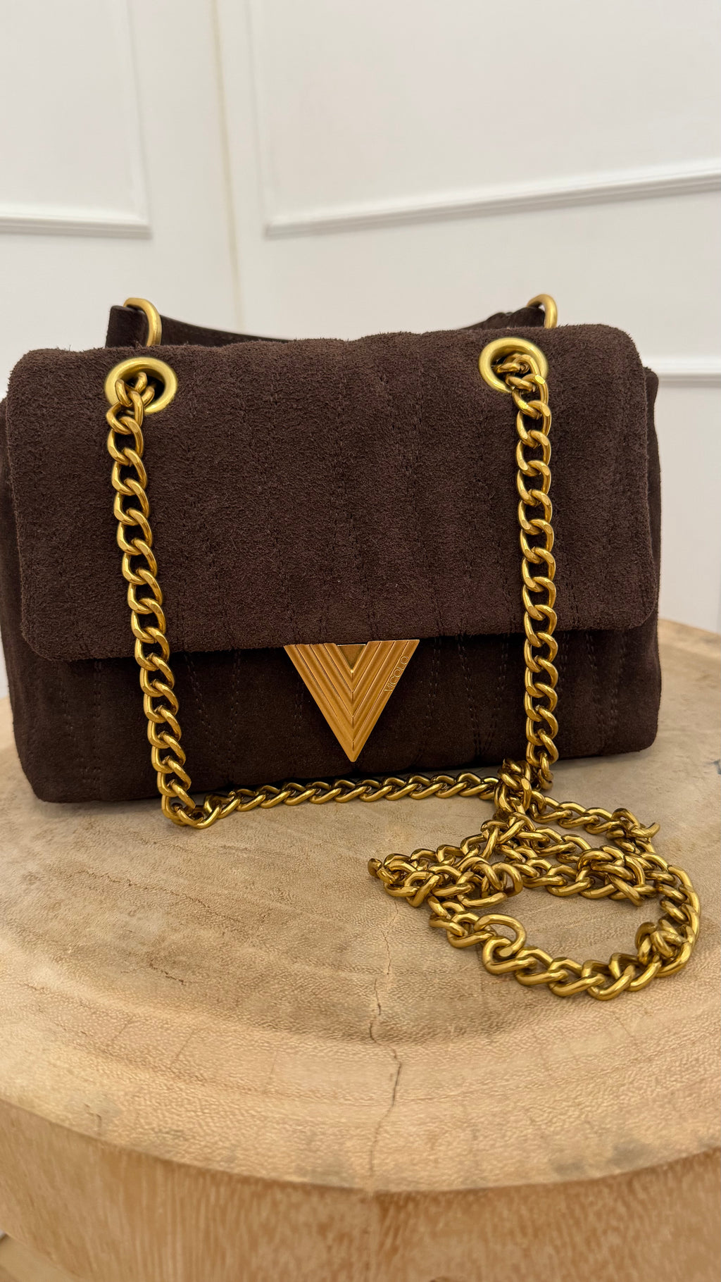BELLEVILLE SMALL BAG MOKA VICOLO