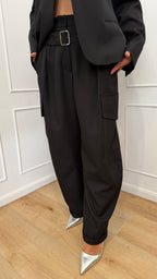 PANTALONE BALLOON  TASCONI NERO HAVEONE