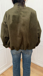 Bomber Verde Velluto Susy Mix