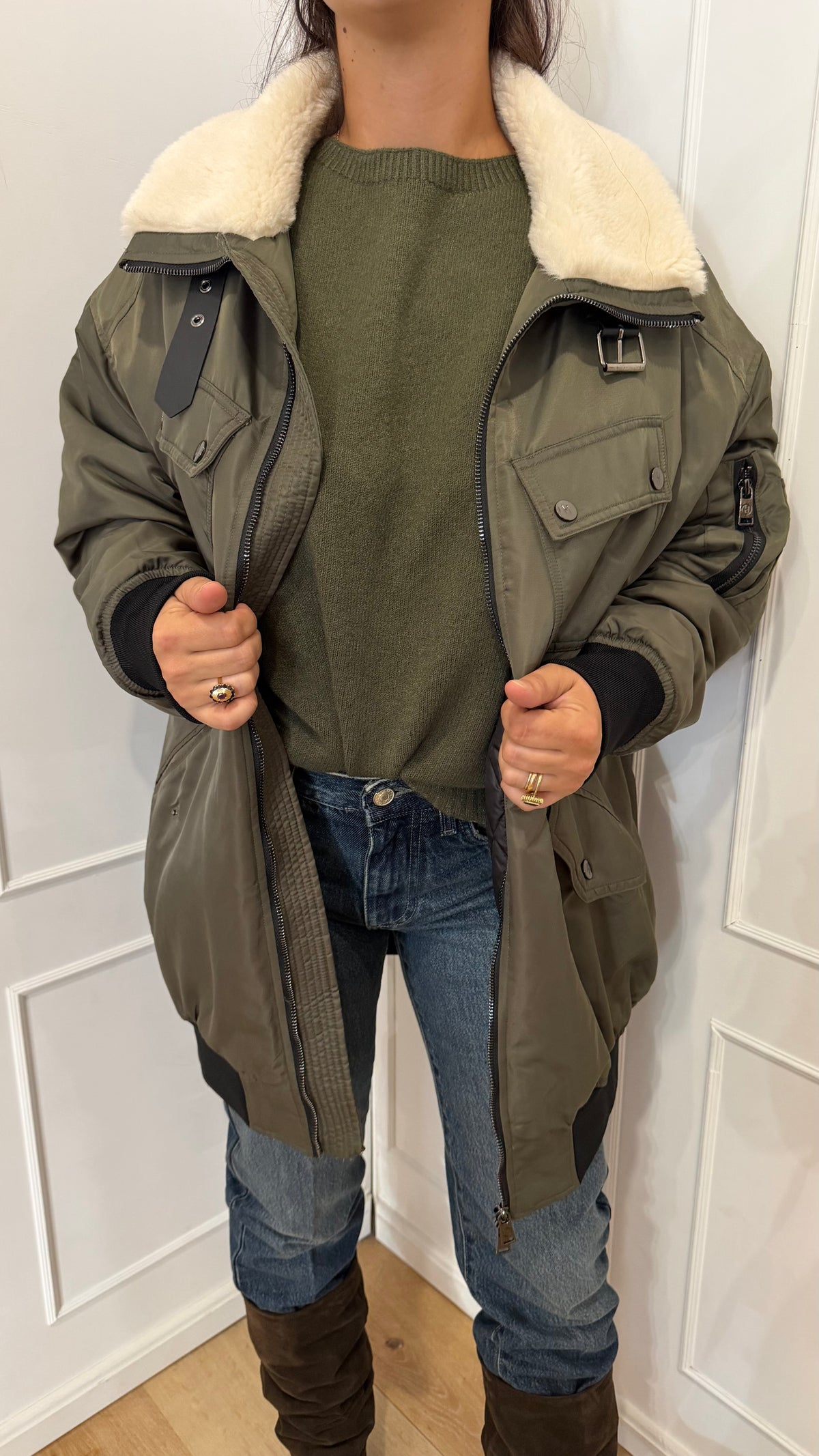 Bomber lungo militare Haveone