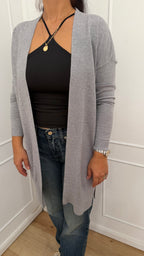 Cardigan Perla Lungo Basico Viscosa Griffai