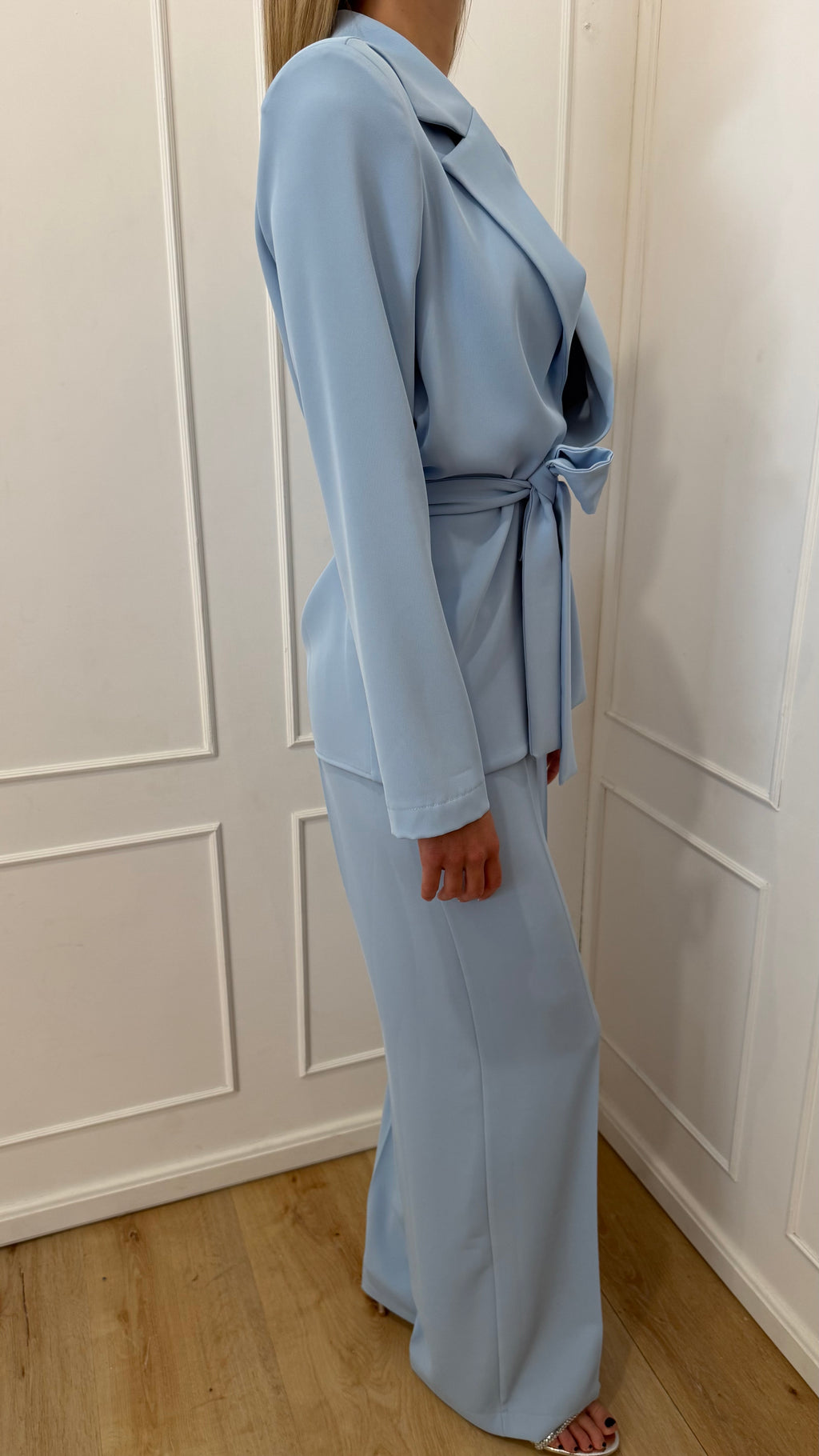 Tailleur azzurro Susy mix