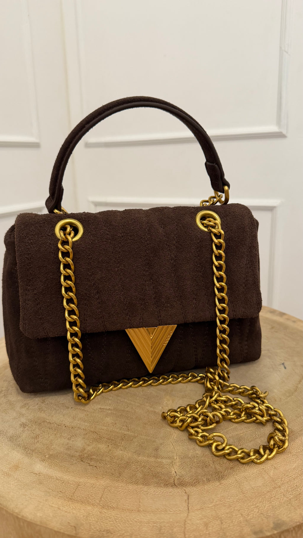BELLEVILLE SMALL BAG MOKA VICOLO