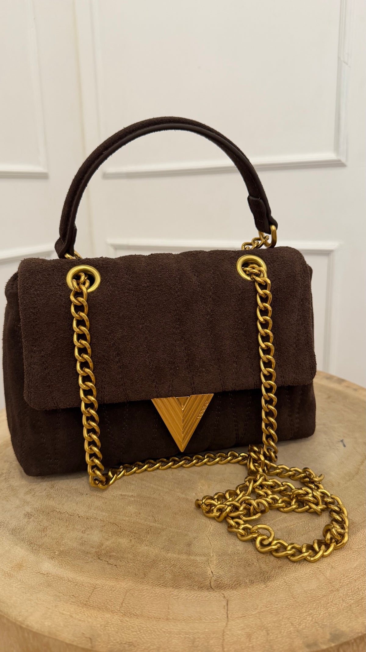 BELLEVILLE SMALL BAG MOKA VICOLO