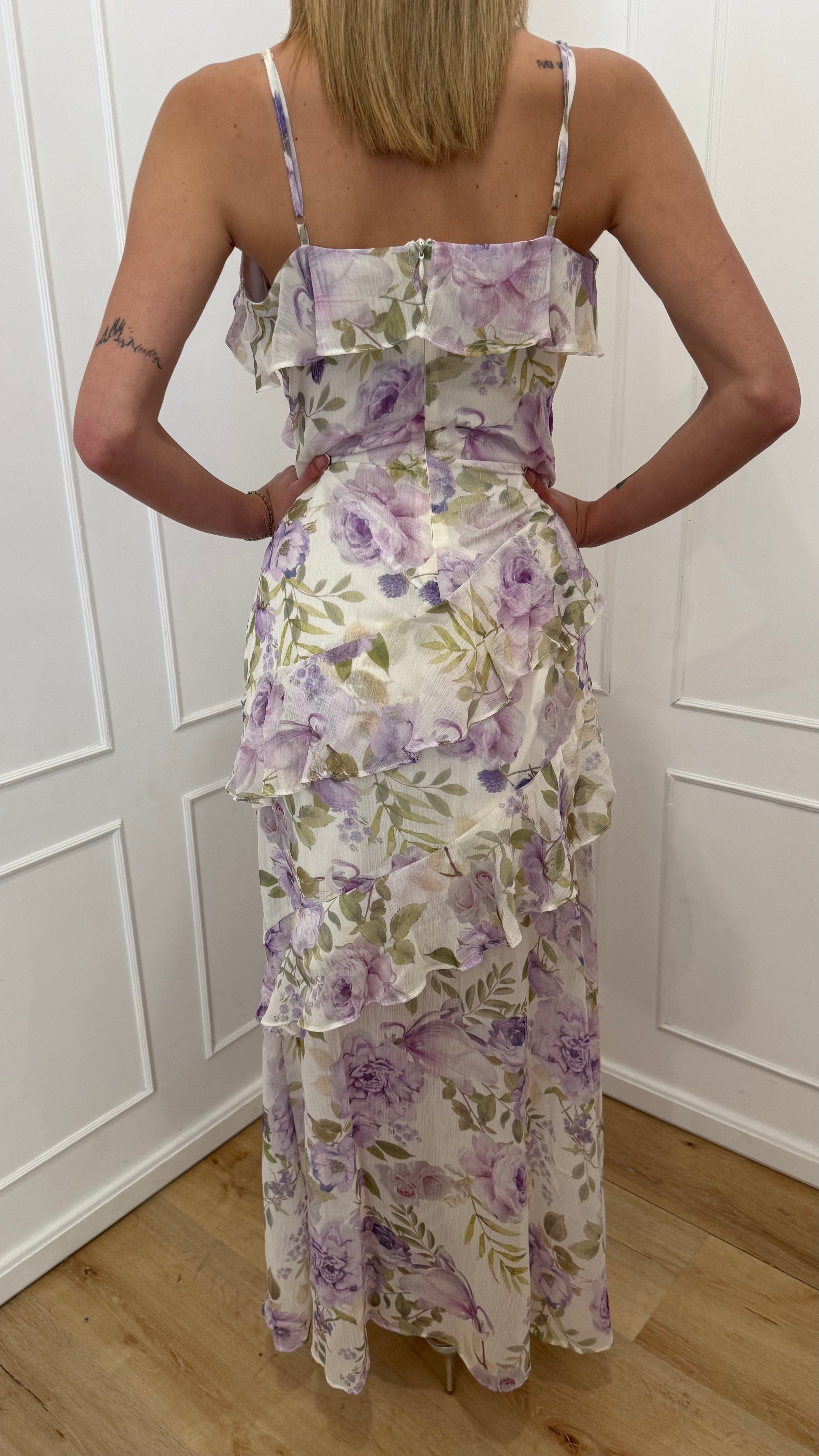 Abito bethany fiori the Dress London