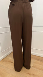 Tailleur con cintura moro kontatto