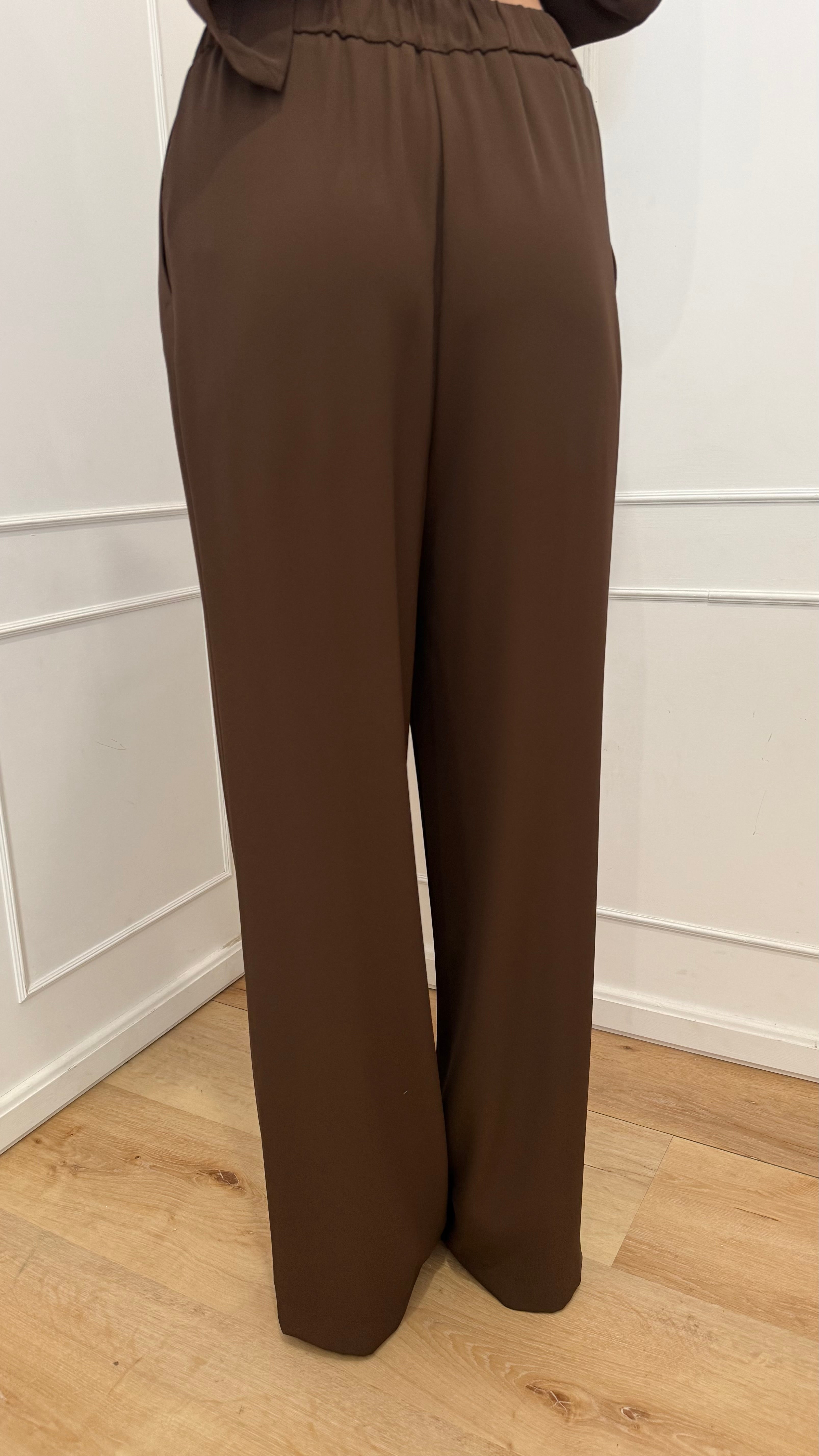 Tailleur con cintura moro kontatto