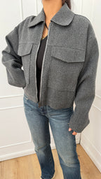 Giubbotto grigio c/tasche Susy MIX