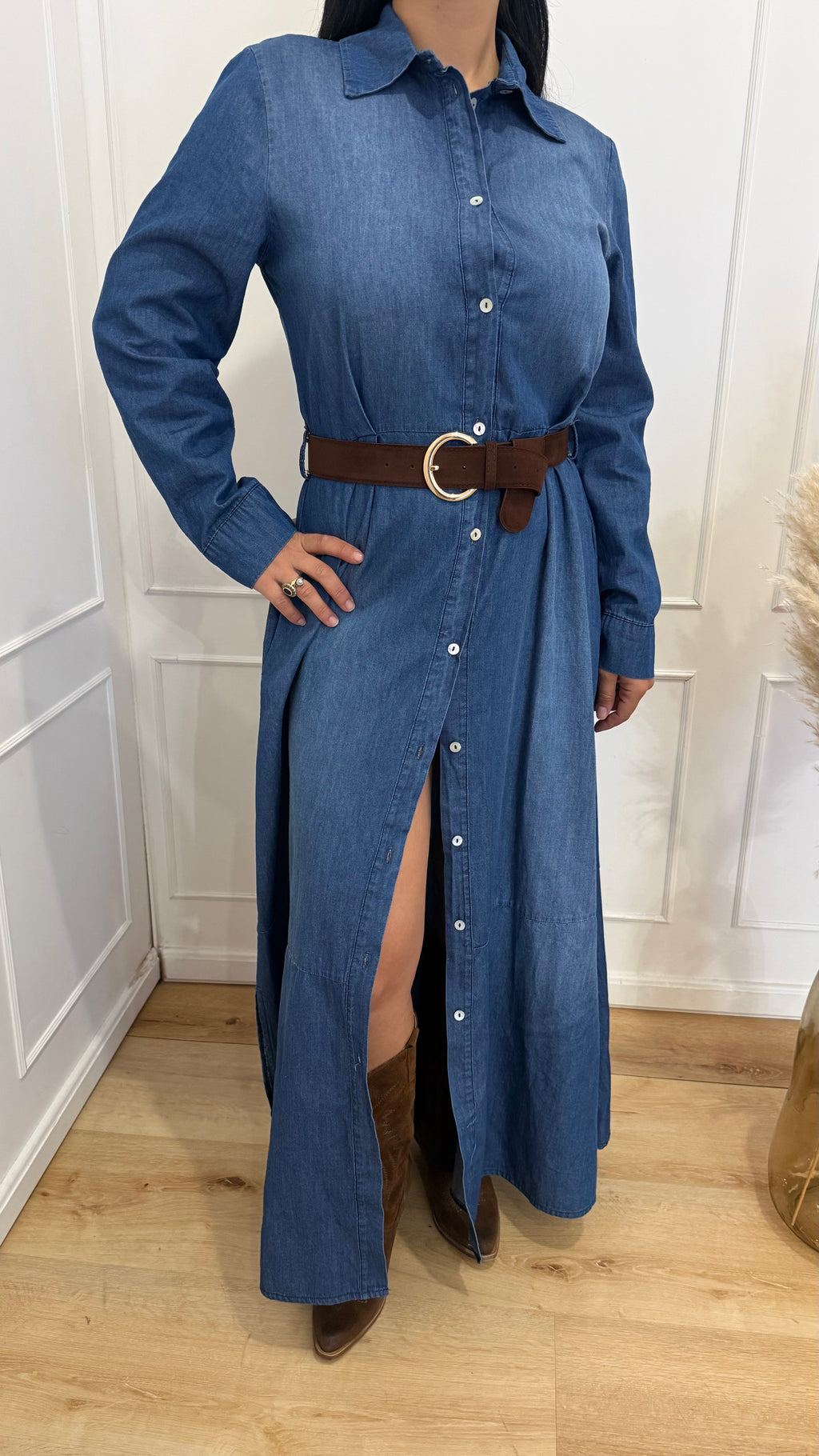 Abito denim lungo Vicolo