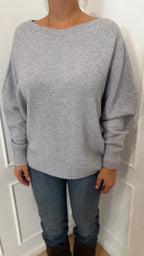 Maglia girocollo grigia Haveone