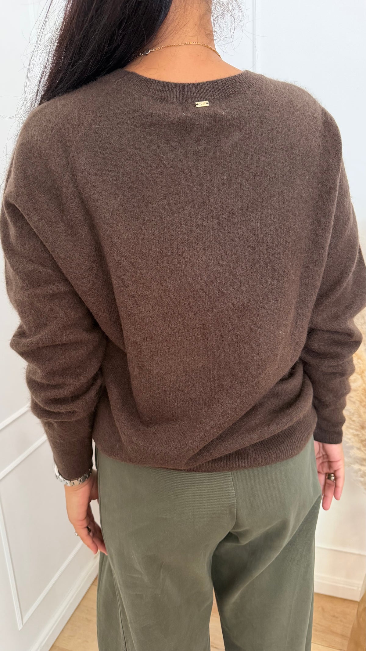 Paricollo Moro Lana/Cashmere senza cuciture Griffai