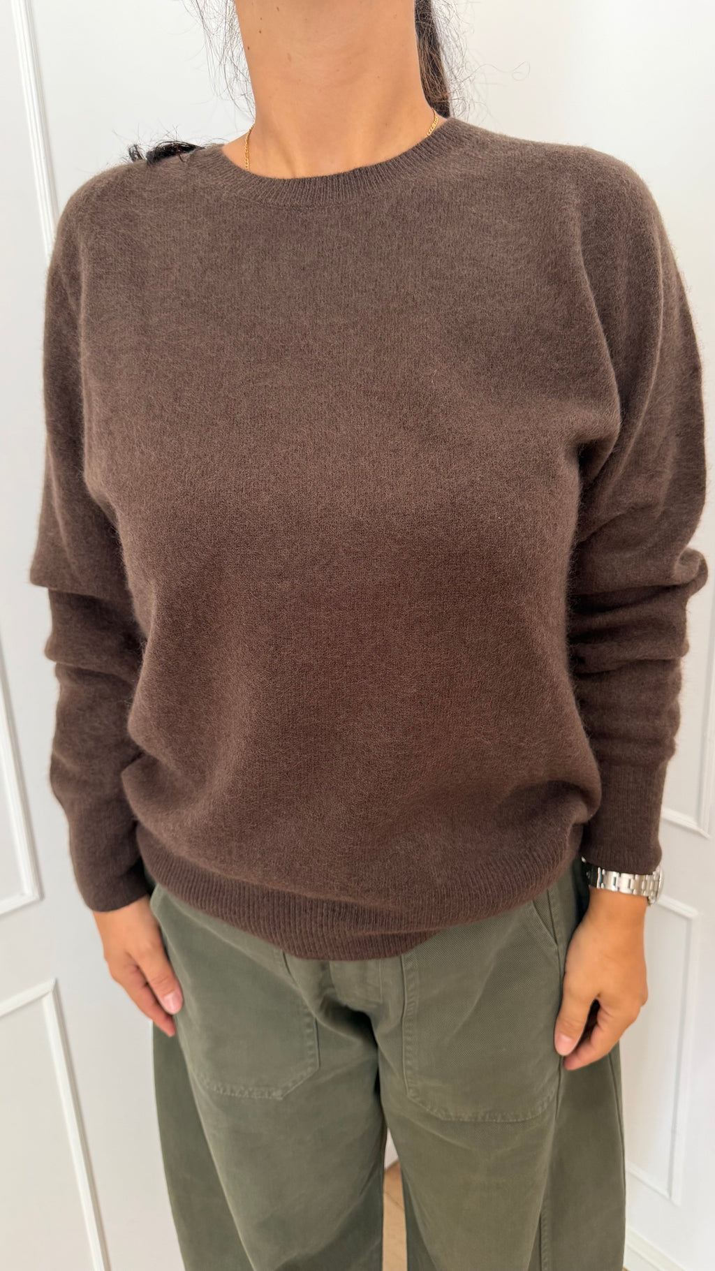 Paricollo Moro Lana/Cashmere senza cuciture Griffai