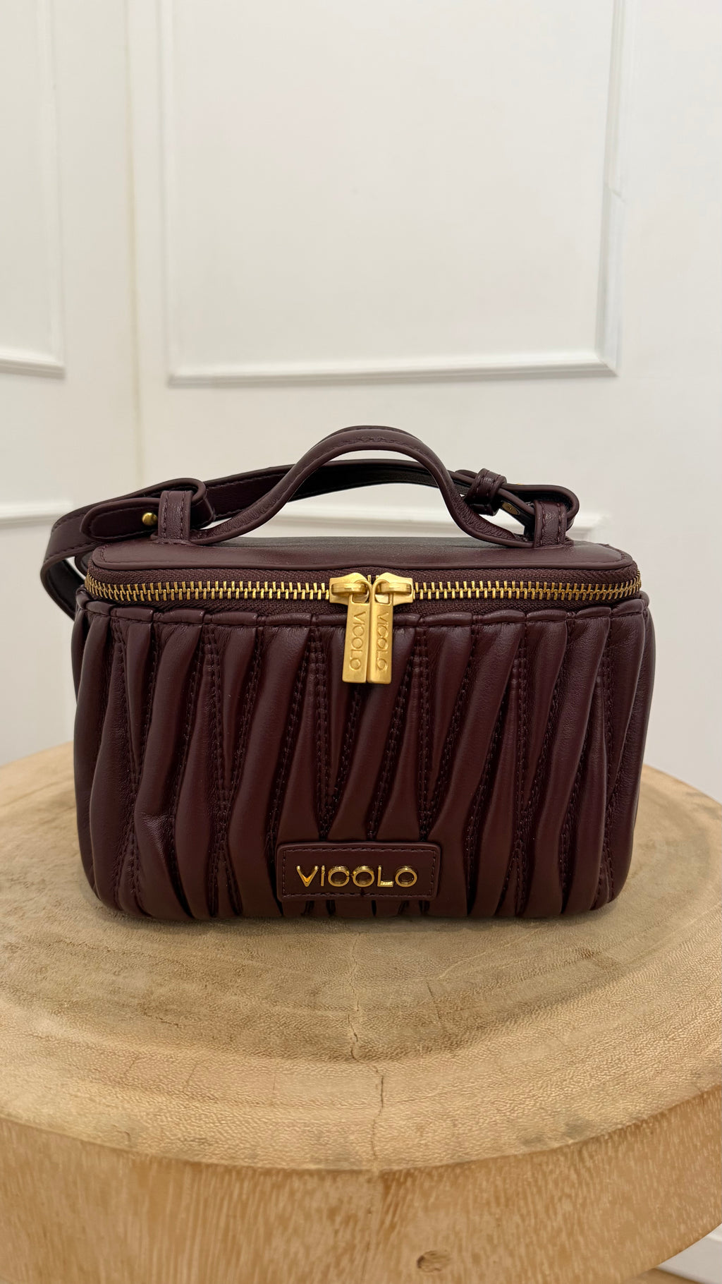 CHARLOTTE BAG BORDEAUX VICOLO