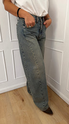 JEANS LUCY DENIM BLU  HAVEONE