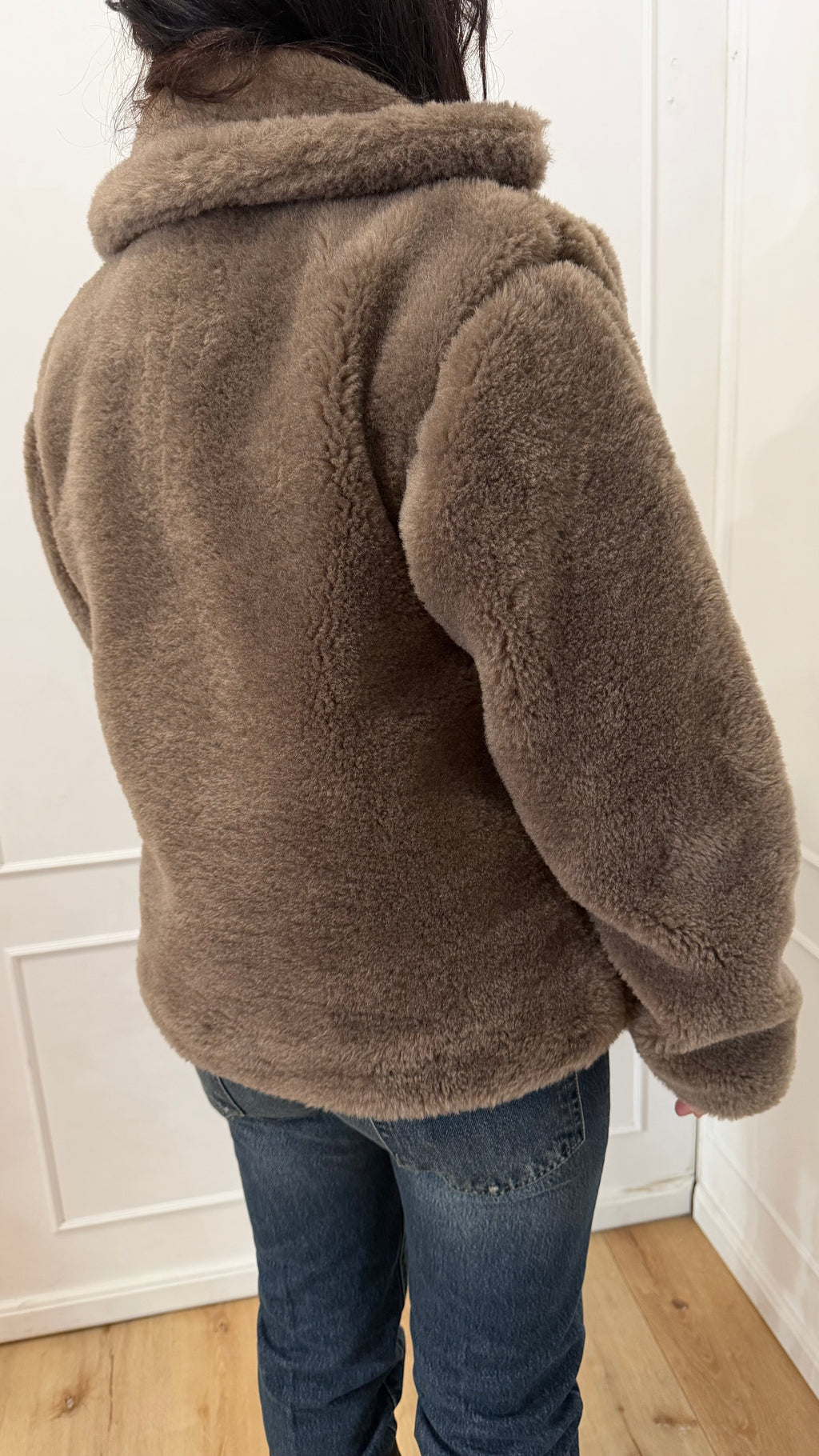 Pelliccina corta teddy Haveone