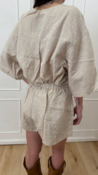 Camicetta Lino Glamorous