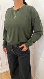 Maglia scatola verde militare Haveone