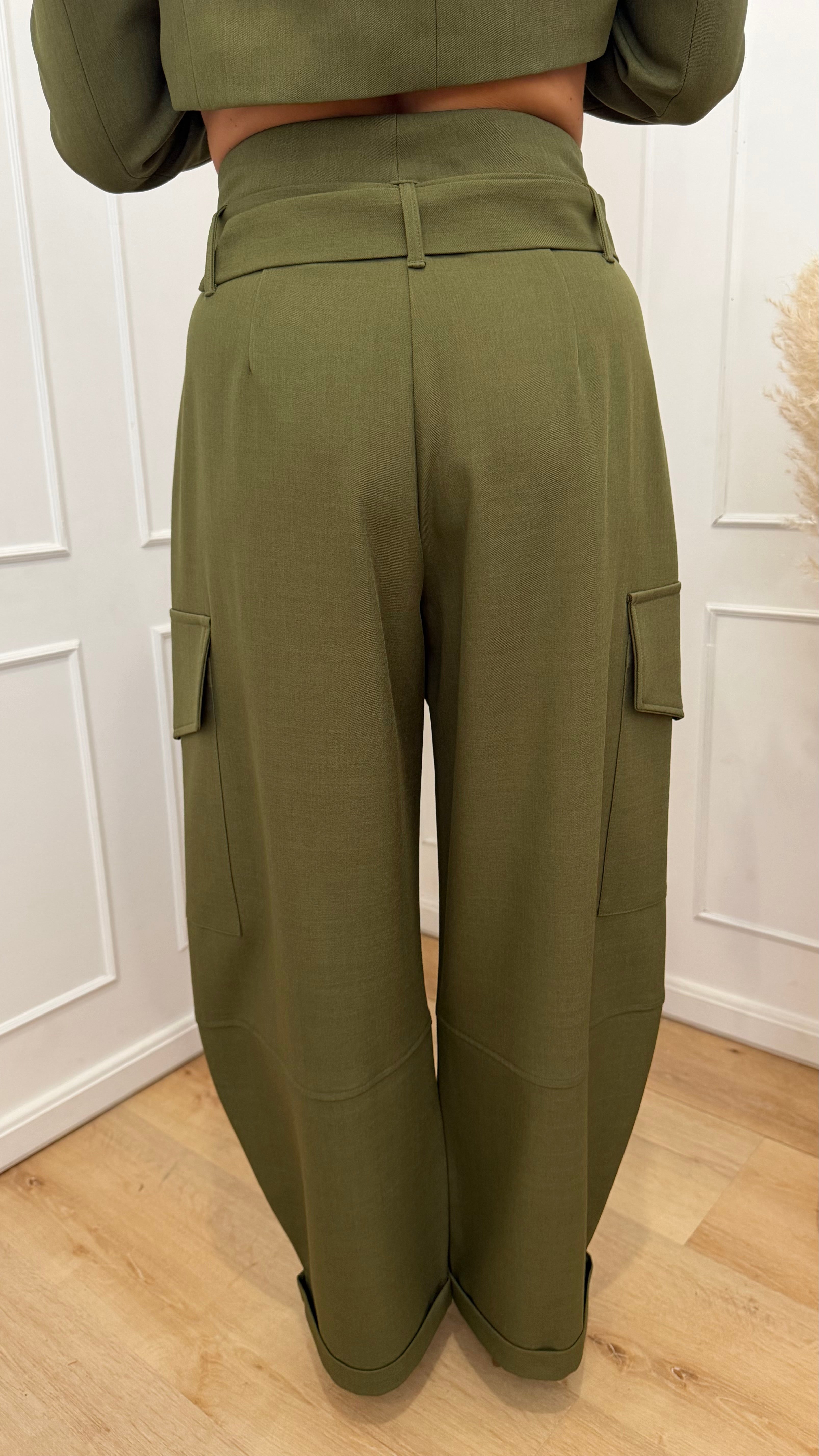 PANTALONE BALLOON  TASCONI MILITARE HAVEONE