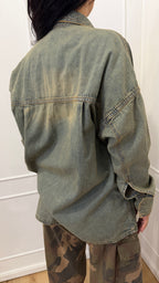 Camicia oversize fondo stondato Haveone