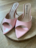 Décolleté sabot rosa divine follie