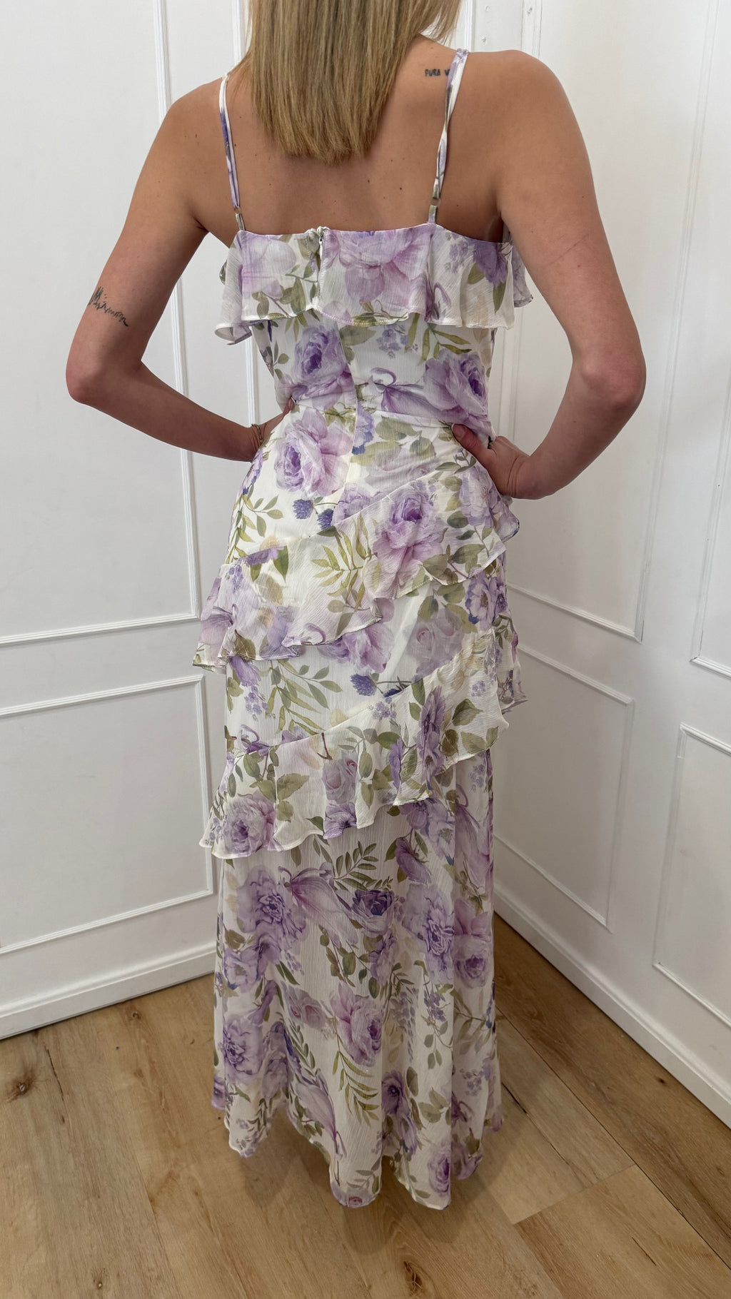 Abito bethany fiori the Dress London