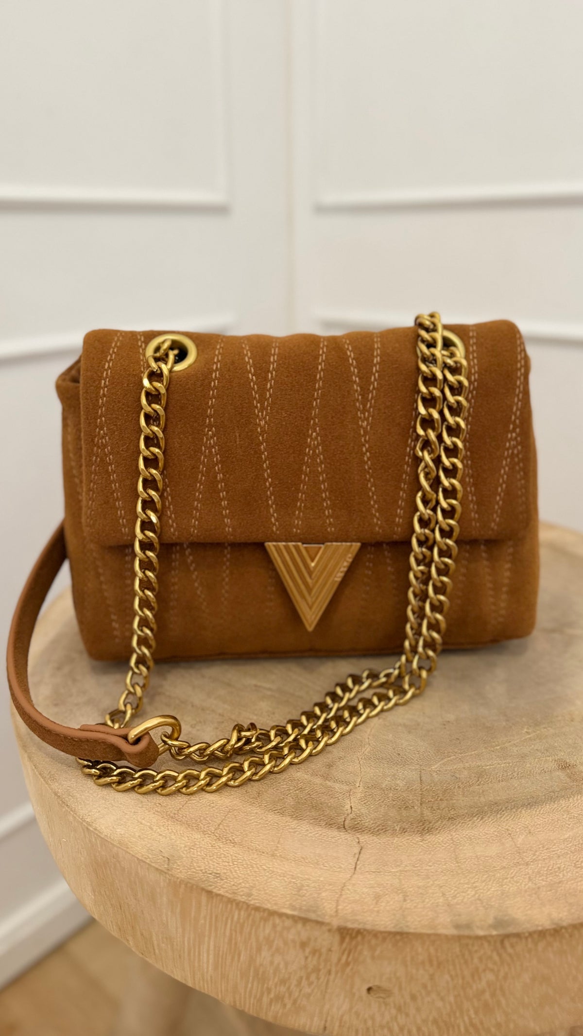 BELLEVILLE SMALL BAG CUOIO VICOLO