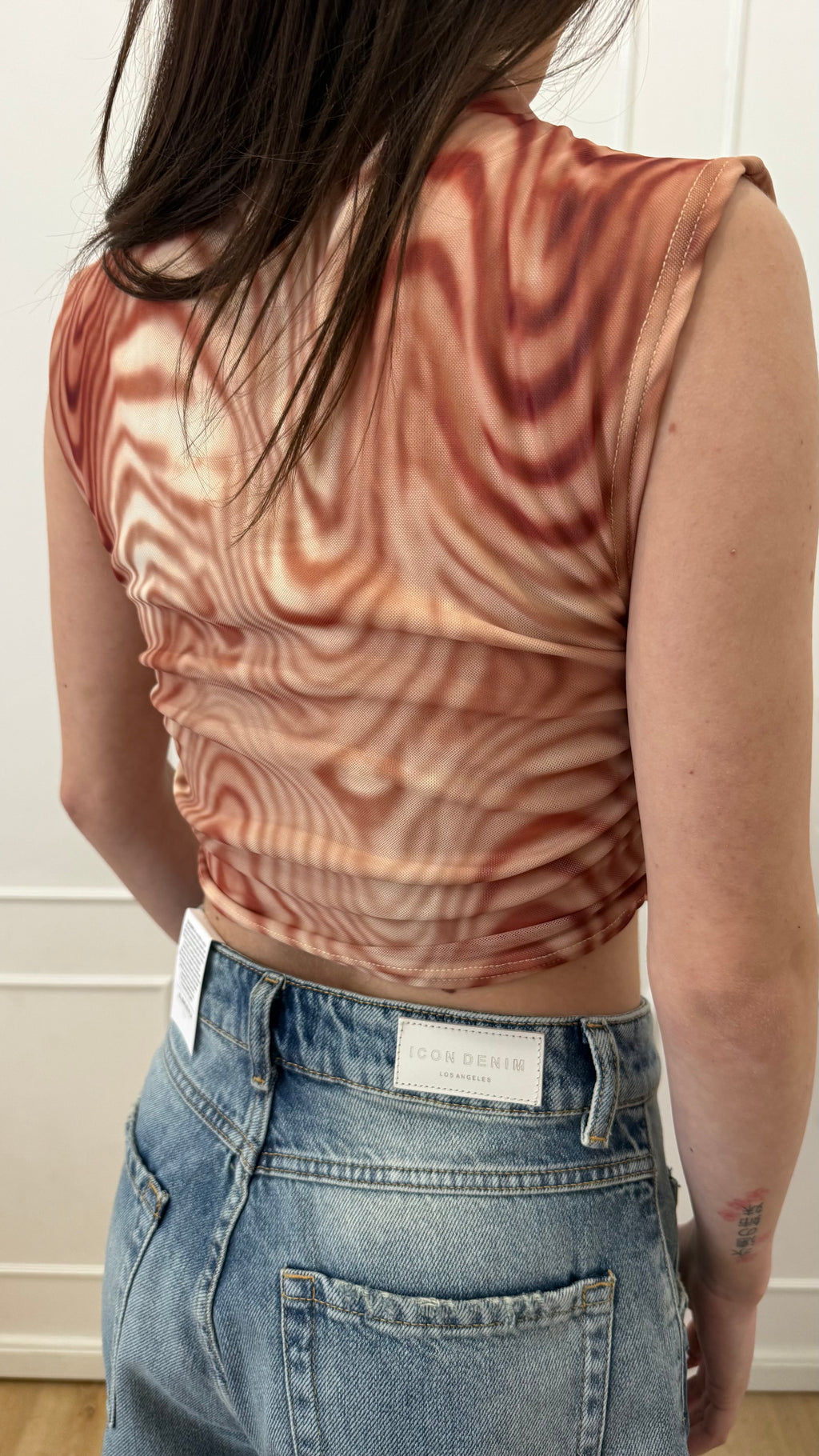 Top corto Glamorous