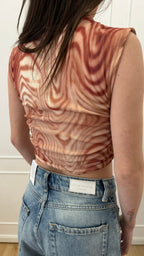 Top corto Glamorous