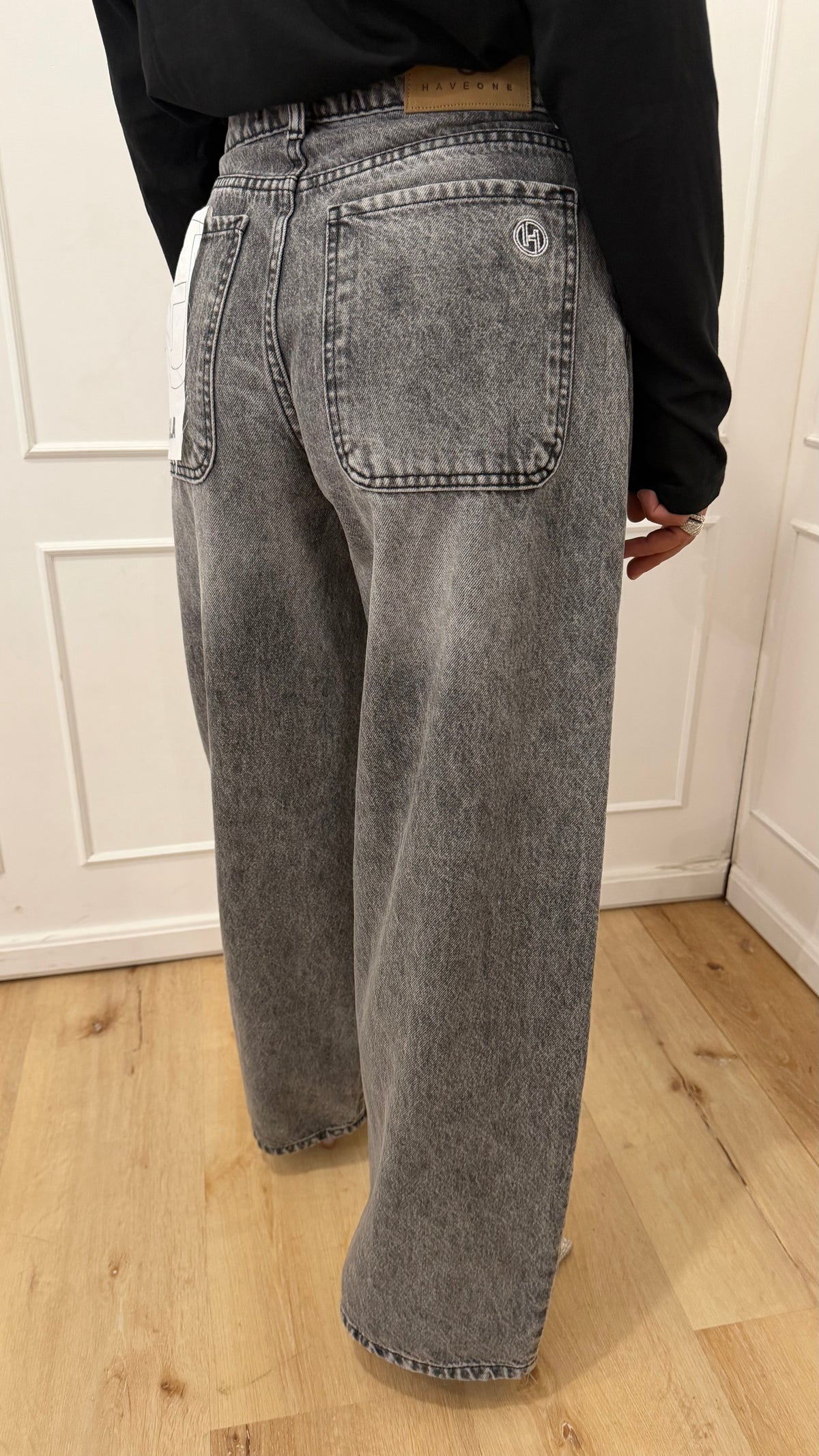 Jeans bella grigio sabbiato Haveone