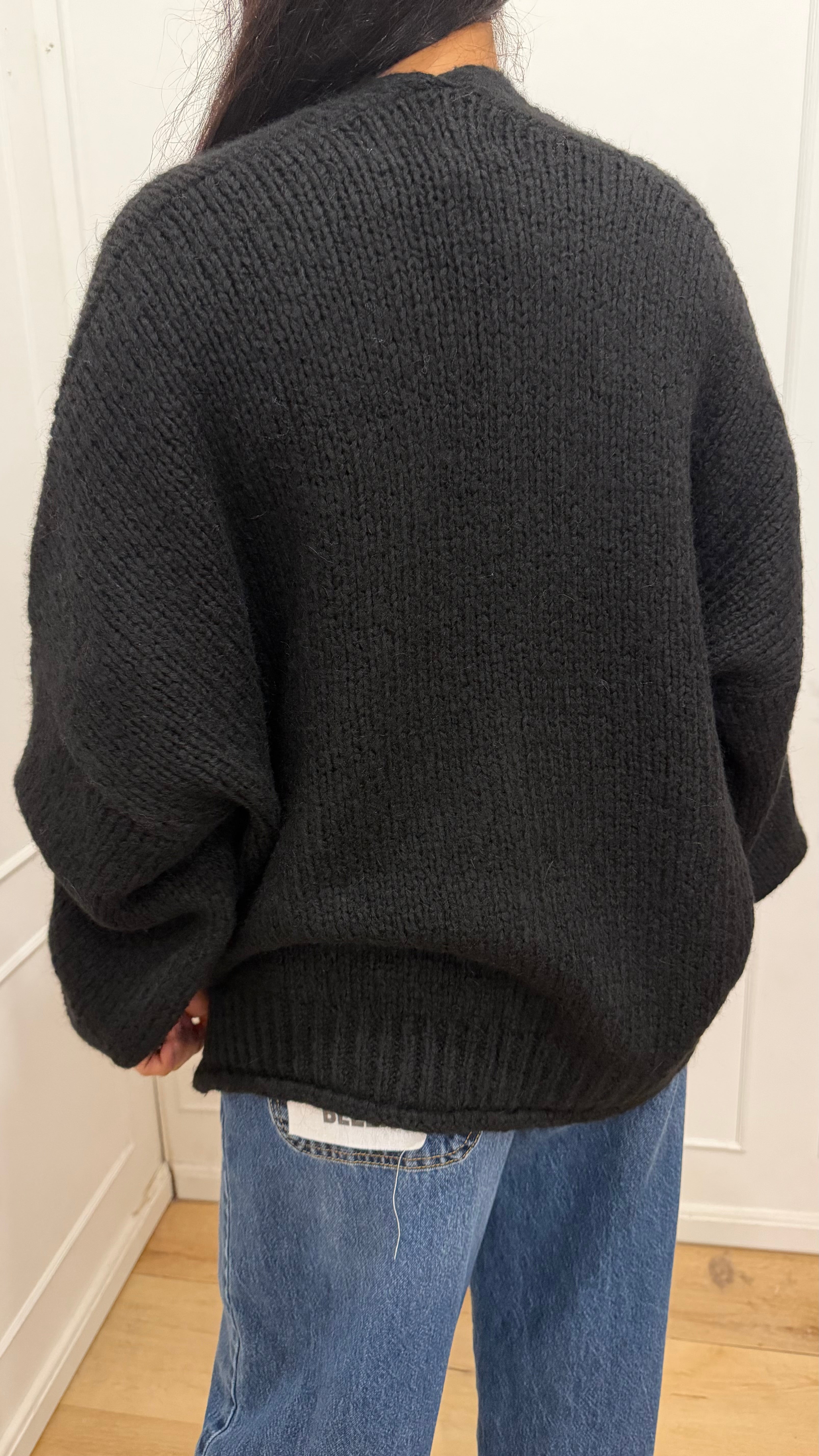 CARDIGAN BESTSELLER NERO HAVEONE