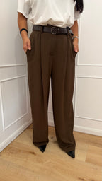 Pantalone taglio uomo carota moro Haveone