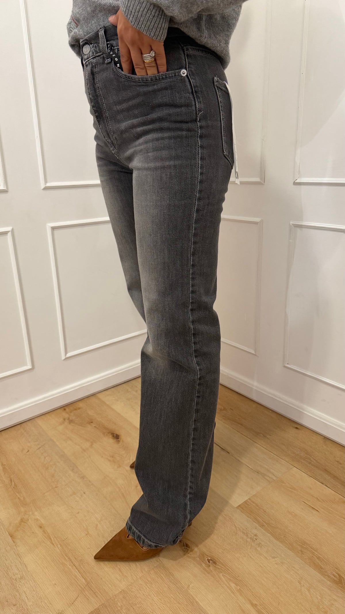 JEANS LONDON GRIGIO SCURO SFUMATO HAVEONE