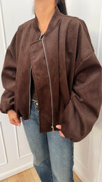 Bomber Moro Velluto Susy Mix